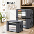 Organizador de ropa apilable con ventana