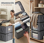 Organizador de Ropa con Ventana — Ahorra Espacio en tu Clóset